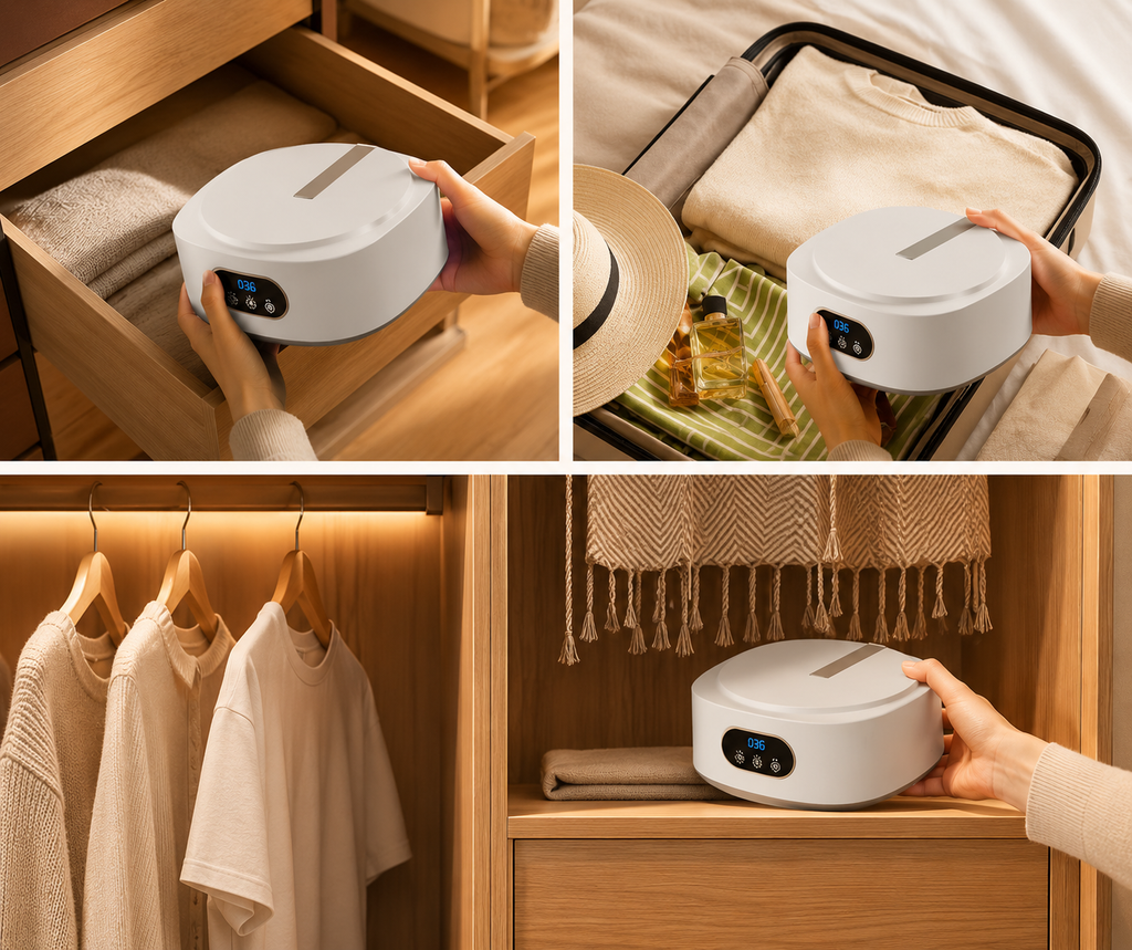 HomiDry™ Smart Dryer Solución de secado compacta HomiDry